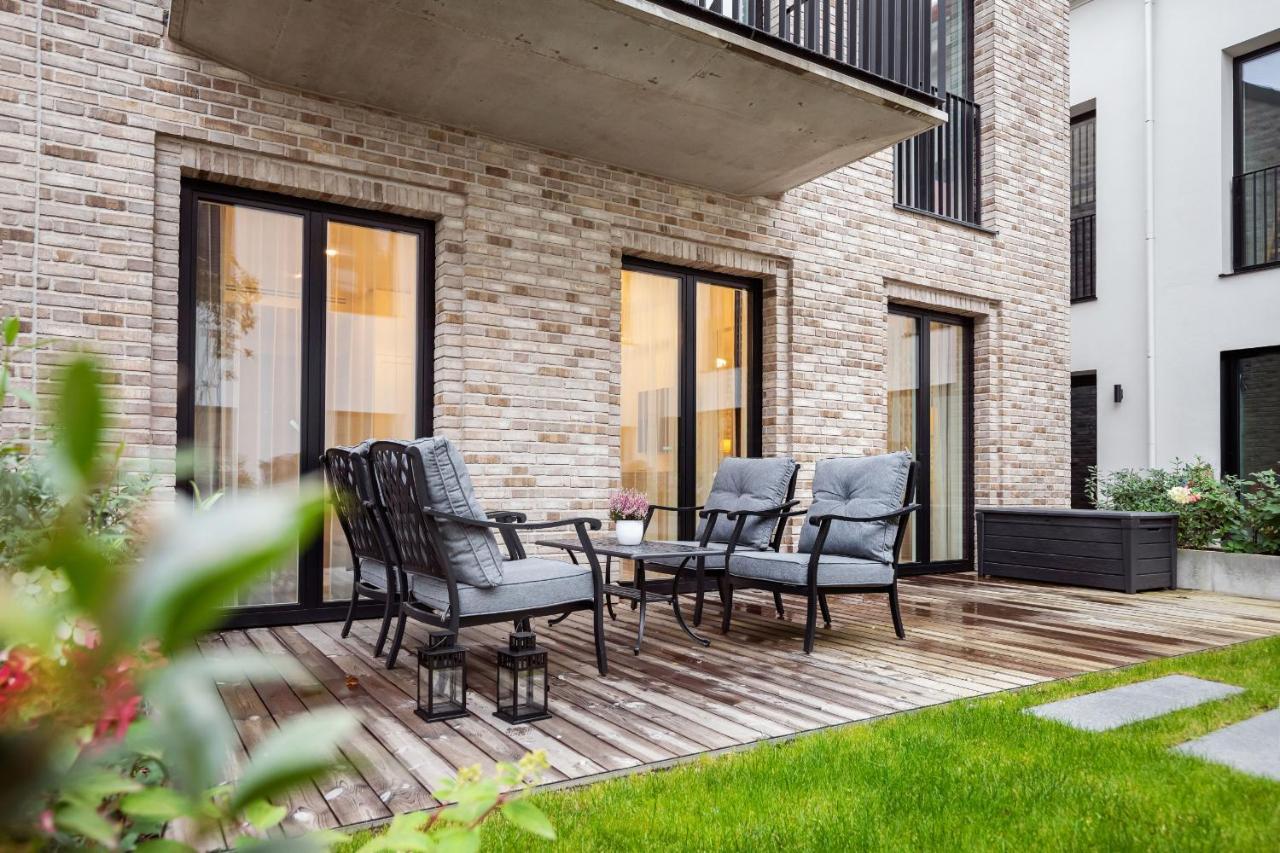 Lux Apartment With A Terrace In Vilnius Old Town Exteriér fotografie