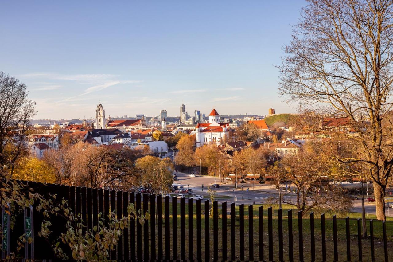 Lux Apartment With A Terrace In Vilnius Old Town Exteriér fotografie